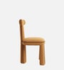 Eleion Minimal Dining Chair In Orange Colour