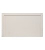 Element King Size Bed in White & Walnut Finish with Hydraulic Storage