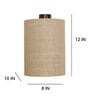 Elementary Brown Wooden Wall Light