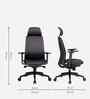 Elentra High Back Executive Chair In Grey Color