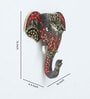Black Elephant Sclupture Mango Wood Wall Mask