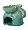 Elephant Shape Blue Ceramic Oil Diffuser