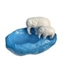 Blue Resin Elephant Pair Decorative Urli