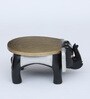 Elephant Black Wooden Showpiece