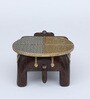 Elephant Brown Wooden Showpiece
