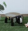 Elephant Dark Brown Wooden
Showpiece
