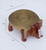 Elephant Dark Teak Wooden
Showpiece