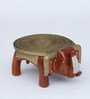 Elephant Dark Teak Wooden
Showpiece