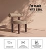 Eleto Minimal Dining Chair In Beige Colour