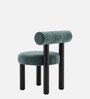 Eleto Minimal Dining Chair In Blue Colour