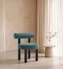 Eleto Minimal Dining Chair In Blue Colour