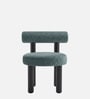 Eleto Minimal Dining Chair In Blue Colour