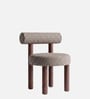 Eleto Minimal Dining Chair In Grey Colour