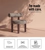 Eleto Minimal Dining Chair In Grey Colour