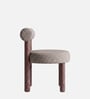 Eleto Minimal Dining Chair In Grey Colour