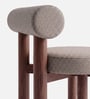Eleto Minimal Dining Chair In Grey Colour