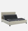 Elev8 Queen Size Smart Bed in Denver Beige Colour with Remote