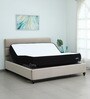 Elev8 Queen Size Smart Bed in Denver Beige Colour with Luxe Hybrid Mattress