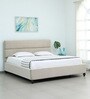 Elev8 Queen Size Smart Bed in Denver Beige Colour with Luxe Hybrid Mattress