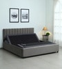 Elev8 Queen Size Smart Bed in Italia Grey Colour With Wireless Remote