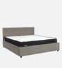 Elev8 Queen Size Smart Bed in Italia Grey Colour with Luxe Hybrid Mattress