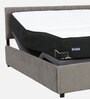 Elev8 Queen Size Smart Bed in Italia Grey Colour with Luxe Hybrid Mattress