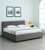 Elev8 Queen Size Smart Bed in Italia Grey Colour with Luxe Hybrid Mattress
