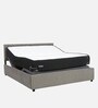 Elev8 Queen Size Smart Bed in Italia Grey Colour with Luxe Hybrid Mattress