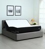 Elev8 Queen Size Smart Bed in Italia Grey Colour with Luxe Hybrid Mattress