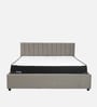 Elev8 Queen Size Smart Bed in Italia Grey Colour with Luxe Hybrid Mattress