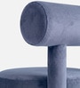 Elevara Cylinder Dining Chair In Blue Colour