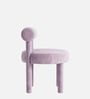 Elevara Cylinder Dining Chair In Blush Pink Colour