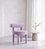 Elevara Cylinder Dining Chair In Blush Pink Colour