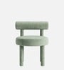 Elevara Cylinder Dining Chair In Green Colour