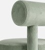 Elevara Cylinder Dining Chair In Green Colour