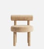 Elevara Cylinder Dining Chair In Ivory Colour