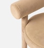 Elevara Cylinder Dining Chair In Ivory Colour