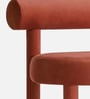 Elevara Cylinder Dining Chair In Terracotta Colour