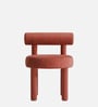 Elevara Cylinder Dining Chair In Terracotta Colour