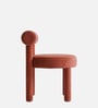 Elevara Cylinder Dining Chair In Terracotta Colour