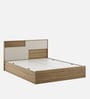 Elevate Queen Size Bed in Classic Oak Melamine Finish