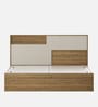 Elevate Queen Size Bed in Classic Oak Melamine Finish