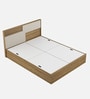 Elevate Queen Size Bed in Classic Oak Melamine Finish