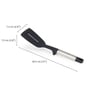 Elevate Silicone Slotted turner with stainless steel handle