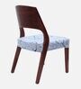 Elevate Teak Wood Dining Chairs In Brown Colour (Set of 2)