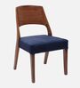 Elevate Teak Wood Dining Chairs In Teak Colour (Set of 2)