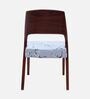 Elevate Teak Wood Dining Chairin In Brown Grey Finish