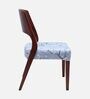 Elevate Teak Wood Dining Chairin In Brown Grey Finish