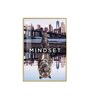 Elevate Your Mindset Glass Finish Vertical Wall Art