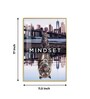 Elevate Your Mindset Glass Finish Vertical Wall Art